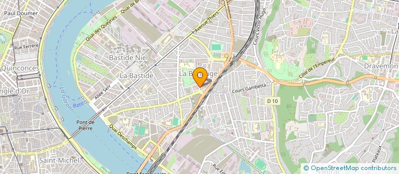 localisation de l'entreprise MONSIEUR MOHAMMED BAATOUCHE  BORDEAUX