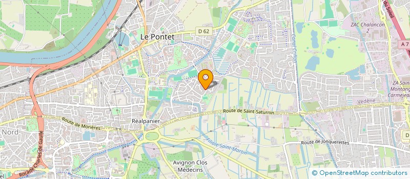 localisation de l'entreprise MONSIEUR MOHAMMED BACHIRI  LE PONTET