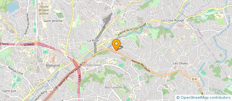 localisation de l'entreprise MONSIEUR MOHAMMED BADI  MARSEILLE