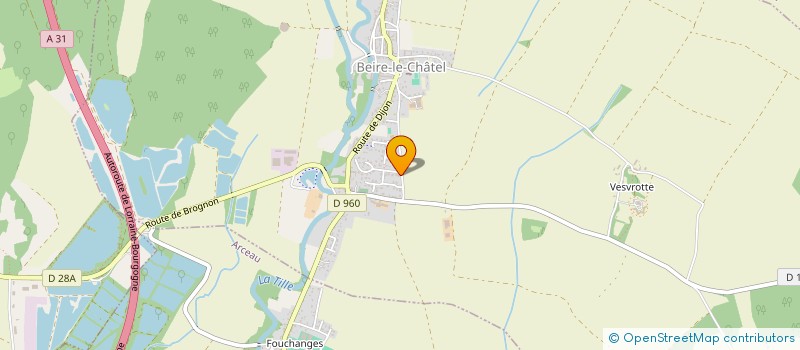 localisation de l'entreprise MONSIEUR MOHAMMED BADRANI  BEIRE-LE-CHATEL