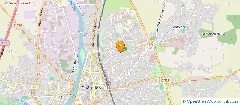localisation de l'entreprise MONSIEUR MOHAMMED BALI à CHATELLERAULT