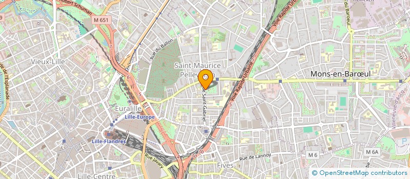 localisation de l'entreprise MONSIEUR MOHAMMED BAOUCHI à LILLE
