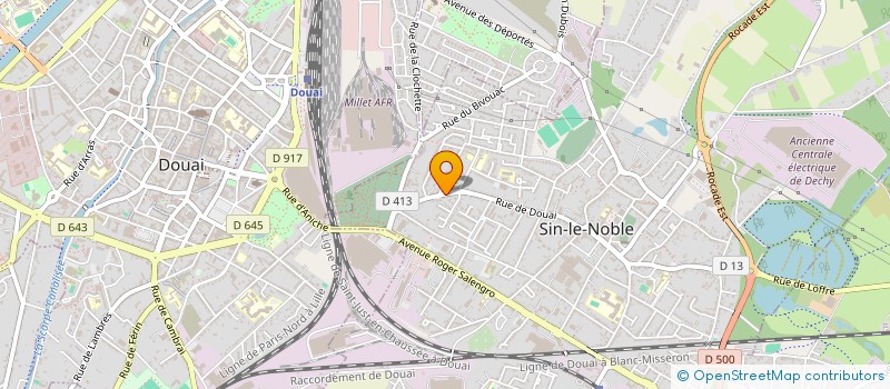 localisation de l'entreprise MONSIEUR MOHAMMED BARHDADI  SIN-LE-NOBLE