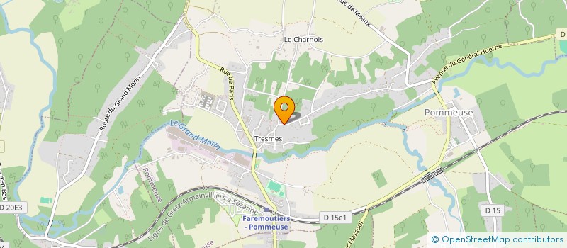 localisation de l'entreprise MONSIEUR MOHAMMED BAROUDI à POMMEUSE