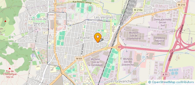 localisation de l'entreprise MONSIEUR MOHAMMED BARRI  CLERMONT-FERRAND