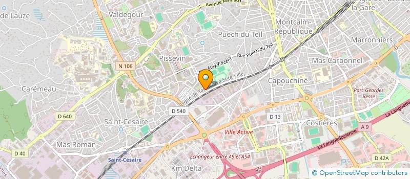 localisation de l'entreprise MONSIEUR MOHAMMED BECHCHIR  NIMES