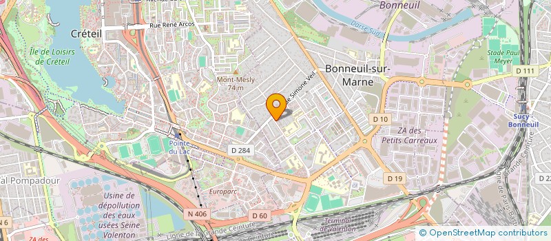 localisation de l'entreprise MONSIEUR MOHAMMED BEDRA  BONNEUIL-SUR-MARNE