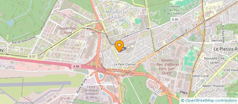 localisation de l'entreprise MONSIEUR MOHAMMED BEGGAZ à CLAMART