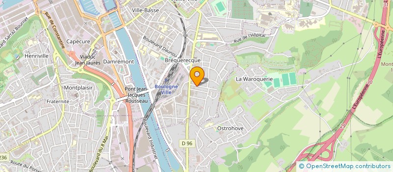 localisation de l'entreprise MONSIEUR MOHAMMED BEKHTI  BOULOGNE-SUR-MER