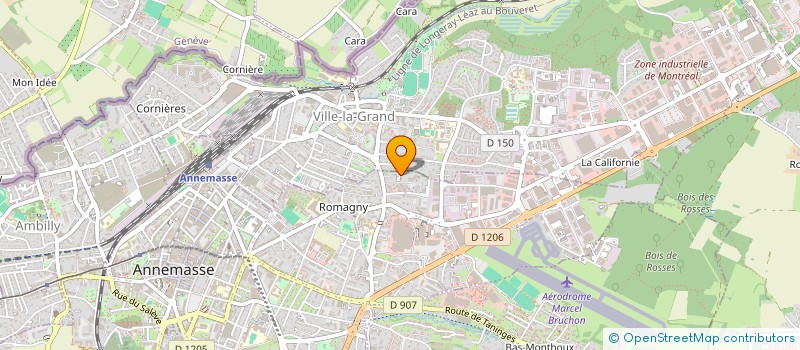 localisation de l'entreprise MONSIEUR MOHAMMED BELABBAS  ANNEMASSE