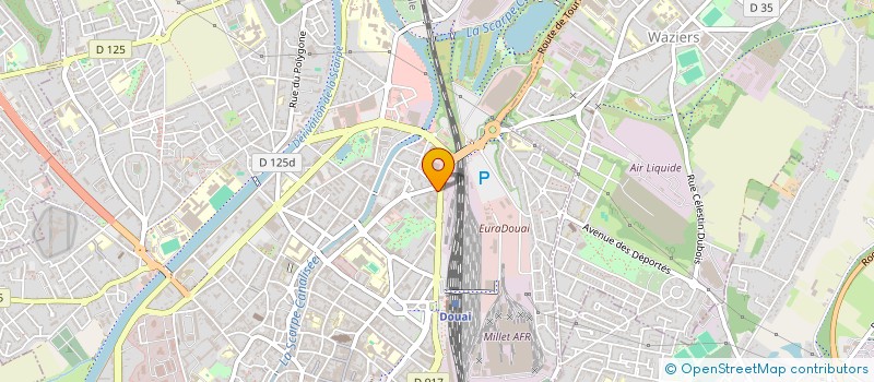 localisation de l'entreprise MONSIEUR MOHAMMED BELAICHE  DOUAI