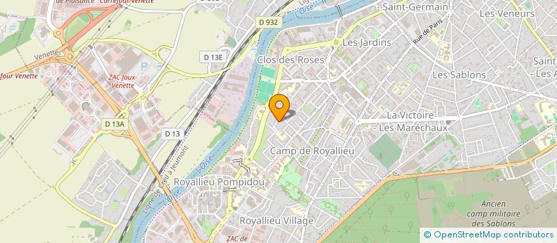 localisation de l'entreprise MONSIEUR MOHAMMED BELALI à COMPIEGNE