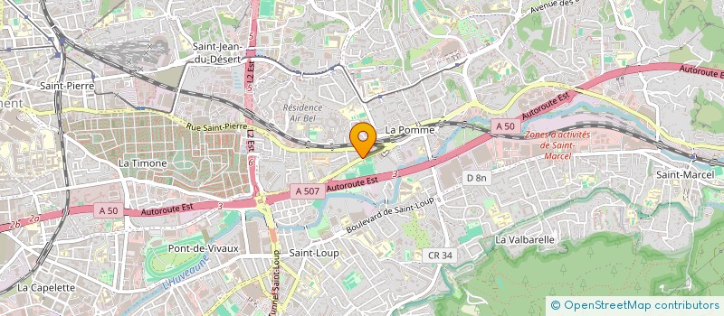 localisation de l'entreprise MONSIEUR MOHAMMED BELATTAR à MARSEILLE
