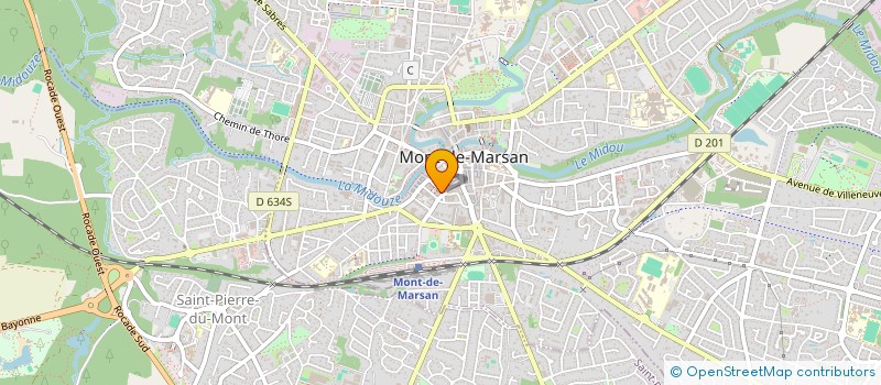 localisation de l'entreprise MONSIEUR MOHAMMED BELBACHIR à MONT-DE-MARSAN