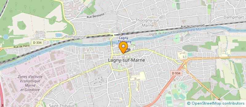 localisation de l'entreprise MONSIEUR MOHAMMED BELGACEM  LAGNY-SUR-MARNE