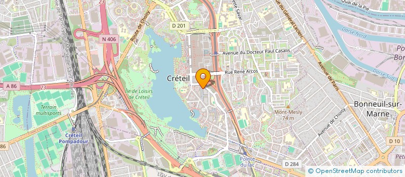 localisation de l'entreprise MONSIEUR MOHAMMED BELGHARBI  CRETEIL