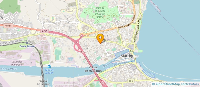 localisation de l'entreprise MONSIEUR MOHAMMED BELGHIT  MARTIGUES