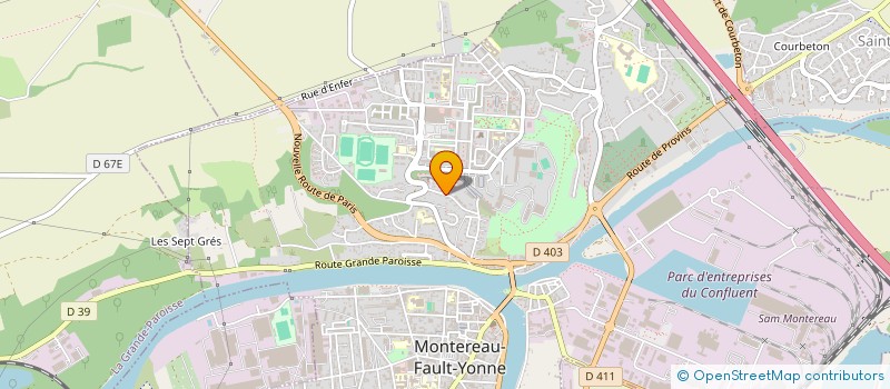 localisation de l'entreprise MONSIEUR MOHAMMED BELGOMRI  MONTEREAU-FAULT-YONNE