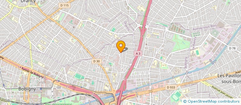 localisation de l'entreprise MONSIEUR MOHAMMED BELHANDOUZ  BOBIGNY