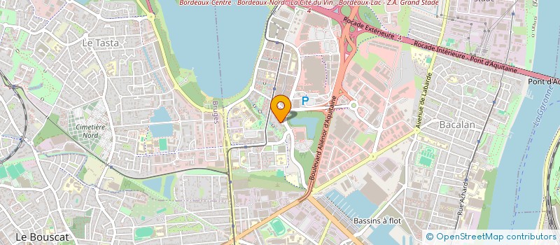 localisation de l'entreprise MONSIEUR MOHAMMED BELHEIRANE  BORDEAUX