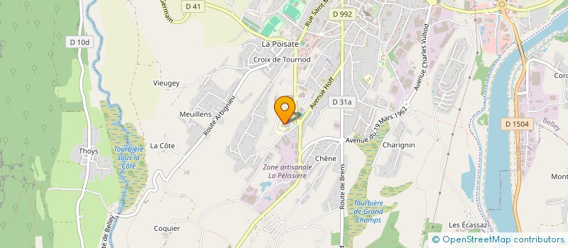 localisation de l'entreprise MONSIEUR MOHAMMED BELKACEM  BELLEY