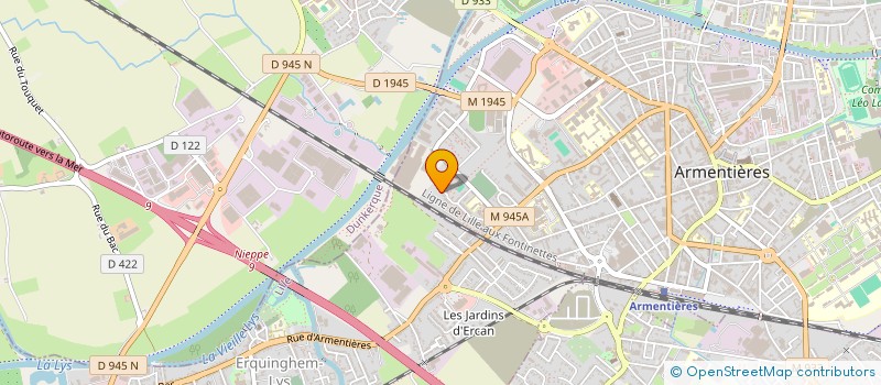 localisation de l'entreprise MONSIEUR MOHAMMED BELLAG à ARMENTIERES