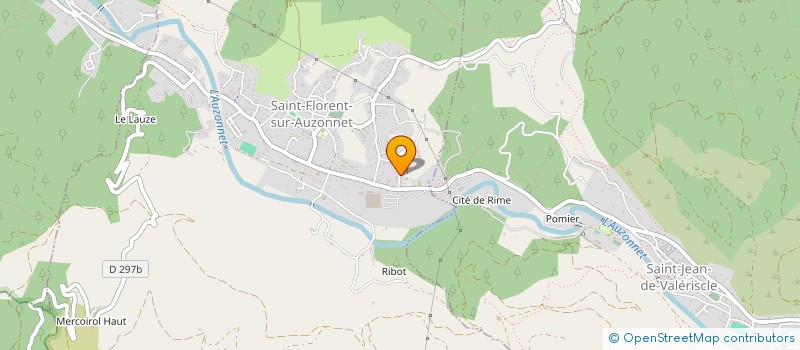 localisation de l'entreprise MONSIEUR MOHAMMED BELLAHCENE à SAINT-FLORENT-SUR-AUZONNET