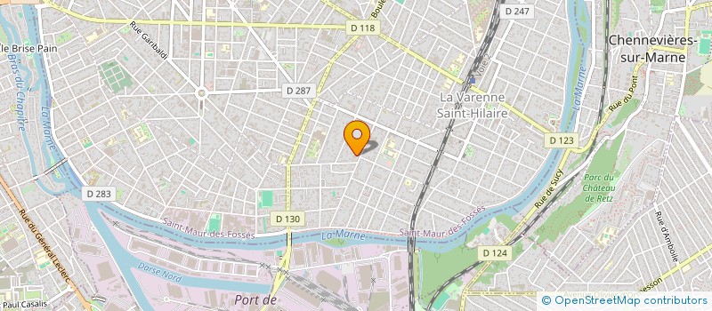 localisation de l'entreprise MONSIEUR MOHAMMED BELLAHCENE à SAINT-MAUR-DES-FOSSES