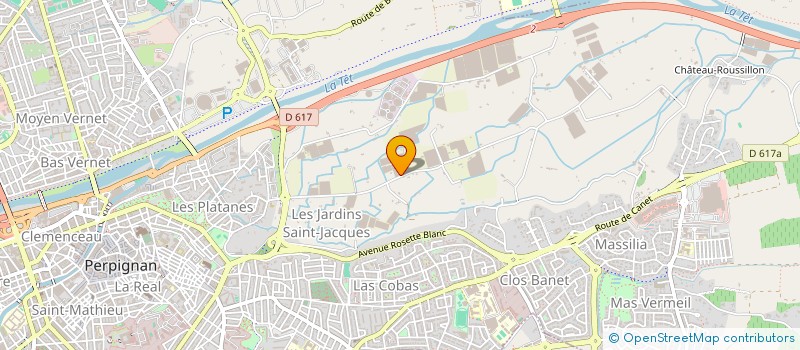 localisation de l'entreprise MONSIEUR MOHAMMED BELLOUKA à PERPIGNAN