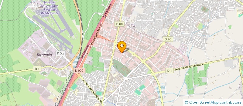 localisation de l'entreprise MONSIEUR MOHAMMED BELMAAZIZ  PERPIGNAN