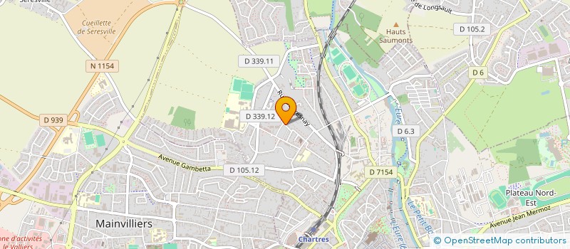 localisation de l'entreprise MONSIEUR MOHAMMED BELMIR à CHARTRES