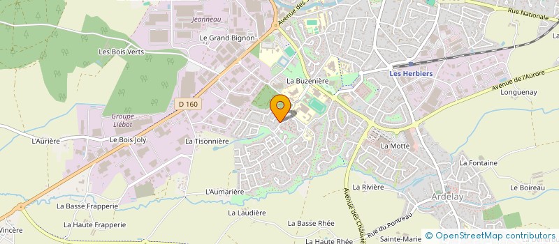 localisation de l'entreprise MONSIEUR MOHAMMED BEN ABICHA à LES HERBIERS