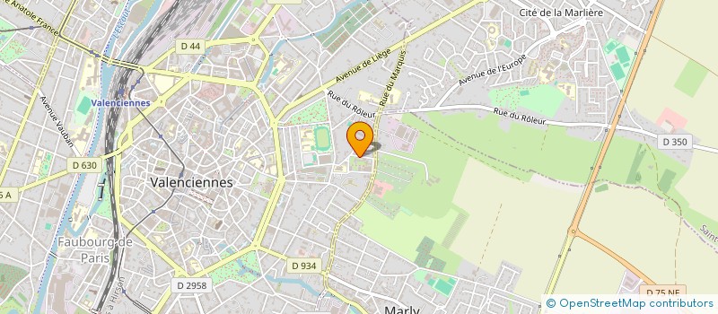 localisation de l'entreprise MONSIEUR MOHAMMED BEN AHMED KOUADRI  VALENCIENNES