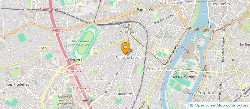 localisation de l'entreprise MONSIEUR MOHAMMED BEN ALI  TOULOUSE