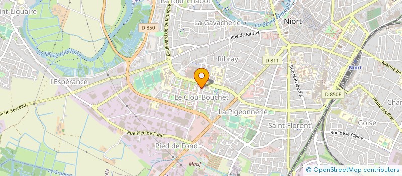 localisation de l'entreprise MONSIEUR MOHAMMED BEN HADDOU  NIORT