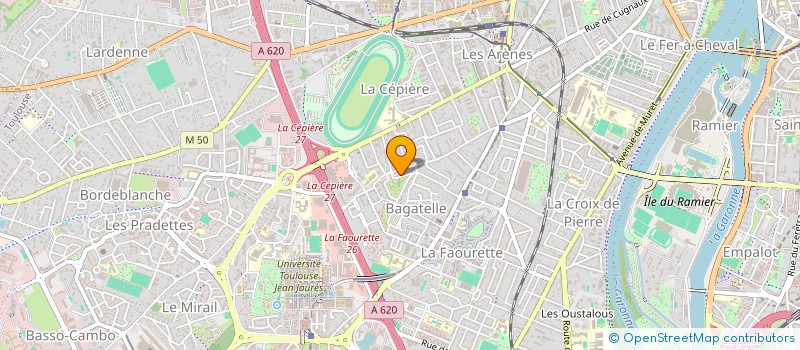 localisation de l'entreprise MONSIEUR MOHAMMED BENABDERRAHMANE à TOULOUSE