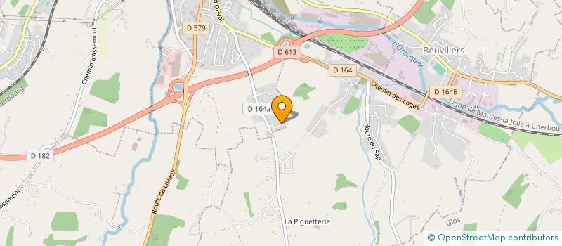 localisation de l'entreprise MONSIEUR MOHAMMED BENAINI  LISIEUX