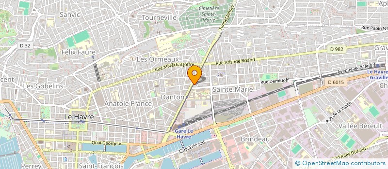 localisation de l'entreprise MONSIEUR MOHAMMED BENAISSA  LE HAVRE