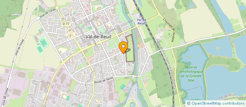 localisation de l'entreprise MONSIEUR MOHAMMED BENAKILA  VAL-DE-REUIL