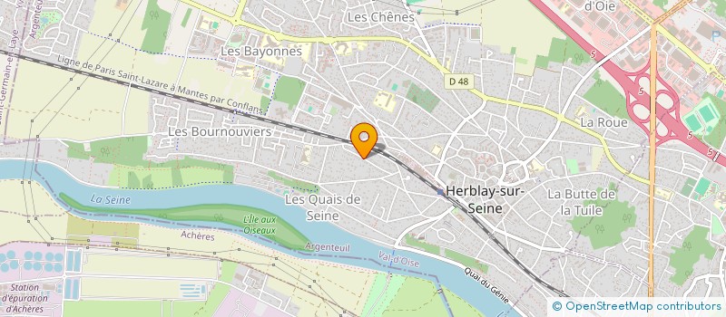 localisation de l'entreprise MONSIEUR MOHAMMED BENALI à HERBLAY-SUR-SEINE