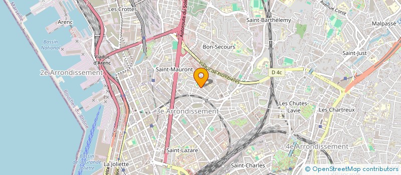 localisation de l'entreprise MONSIEUR MOHAMMED BENAMAR DINEDANE à MARSEILLE