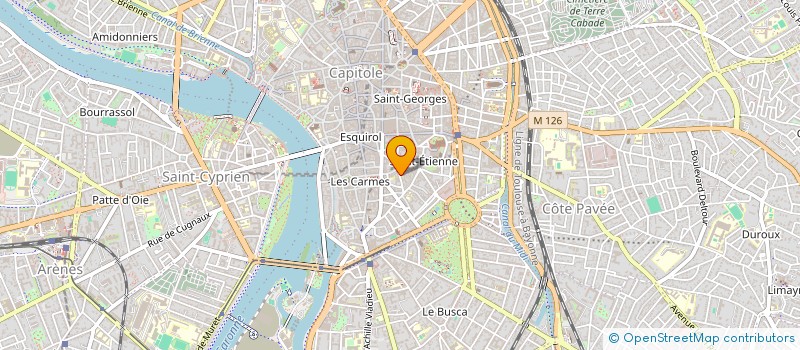 localisation de l'entreprise MONSIEUR MOHAMMED BENAMEUR  TOULOUSE