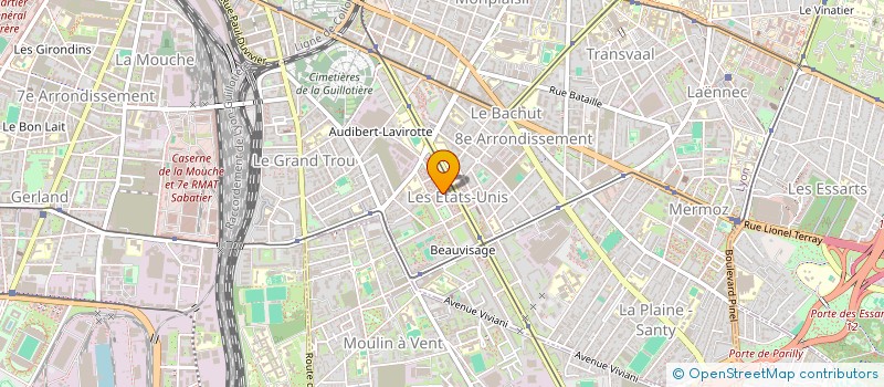 localisation de l'entreprise MONSIEUR MOHAMMED BENANTEUR  LYON