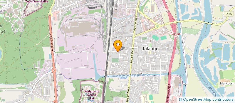 localisation de l'entreprise MONSIEUR MOHAMMED BENAOUALI  TALANGE