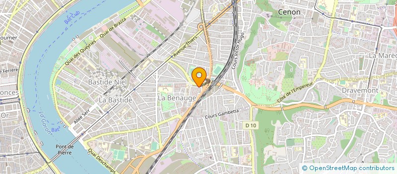 localisation de l'entreprise MONSIEUR MOHAMMED BENASRI  BORDEAUX