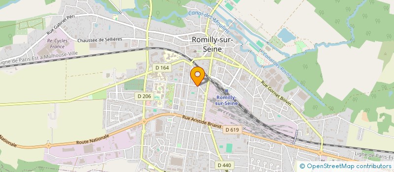 localisation de l'entreprise MONSIEUR MOHAMMED BENAZZOUZ  ROMILLY-SUR-SEINE