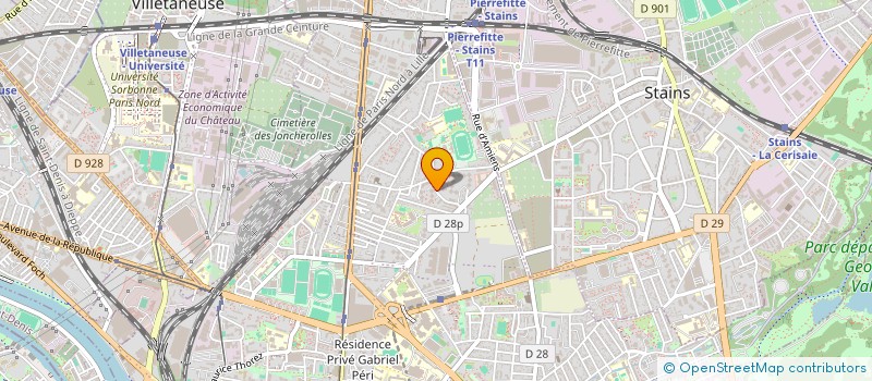 localisation de l'entreprise MONSIEUR MOHAMMED BENDIDA à PIERREFITTE-SUR-SEINE