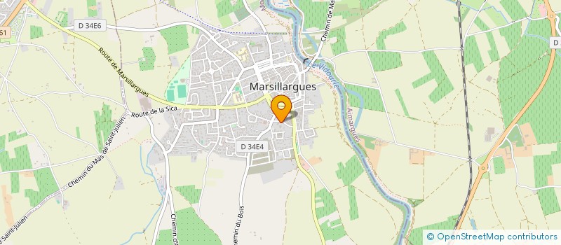 localisation de l'entreprise MONSIEUR MOHAMMED BENDJILALI  MARSILLARGUES