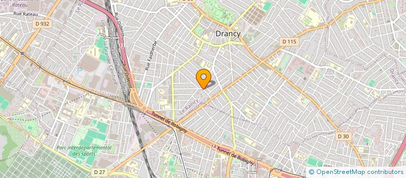 localisation de l'entreprise MONSIEUR MOHAMMED BENHADDOU à DRANCY