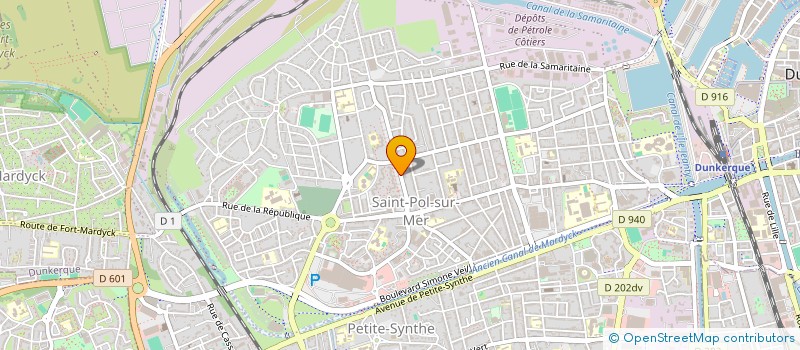 localisation de l'entreprise MONSIEUR MOHAMMED BENHAMOU à DUNKERQUE